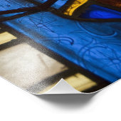 Ecuador, Quito. beeld van de gevlekte maagd Foto Afdruk (Hoek)