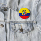 Ecuador Ronde Button 5,7 Cm (In situ)