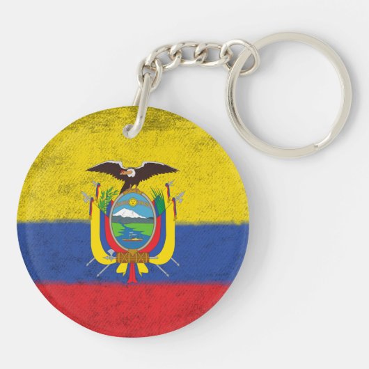 Ecuador Sleutelhanger (Achterkant)