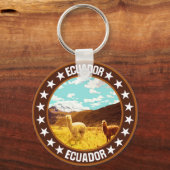 Ecuador Sleutelhanger (Achterkant)