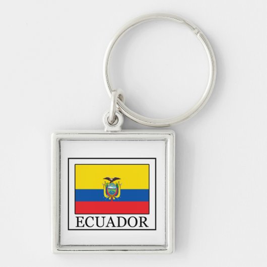 Ecuador-sleutelhanger Sleutelhanger (Voorkant)