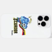 Ecuador Soccer Case-Mate iPhone Case (Achterkant (horizontaal))