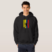 Ecuador Soccer Hoodie (Voorkant volledig)