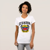 Ecuador Soccer T-shirt (Voorkant volledig)