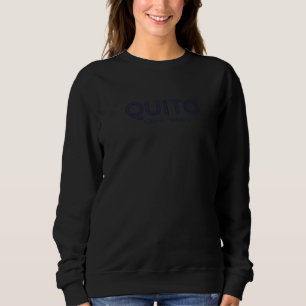Ecuador Stad Coördinaten - Quito Premium Trui