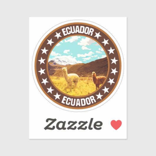 Ecuador Sticker (Vel)