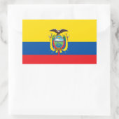 Ecuador* Sticker Bendera de Ecuador (Tas)