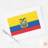 Ecuador* Sticker Bendera de Ecuador (Envelop)