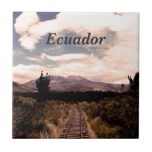 Ecuador Tegeltje (Voorkant)