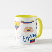 Ecuador Travel Mug Discove the Middle of the Wolrd (Devant droit)