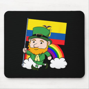 Ecuador Trots Ecuadoriaanse Vlag St. Patricks Dag Muismat
