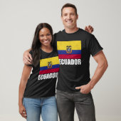 Ecuador Vlag Grunge  Souvenir Ecuador T-shirt (Unisex)