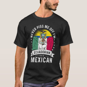 Ecuador Vlag Mexico Groene Humor Burgerrechten T-shirt