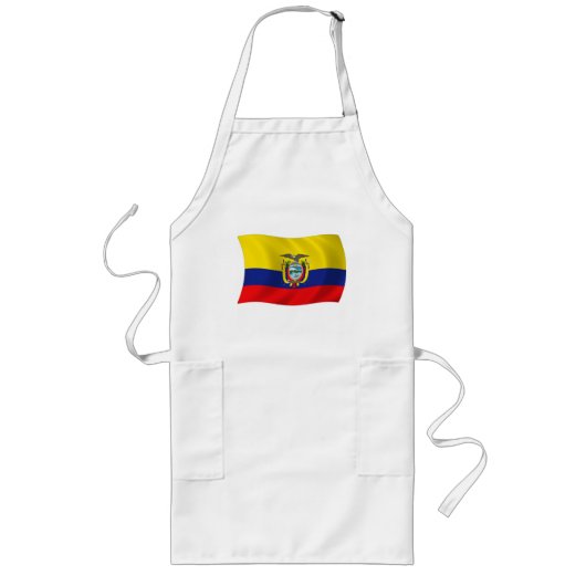 Ecuador Vlag Schort (Voorkant)