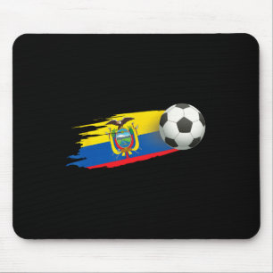 Ecuador Vlag T-Shirt - Voetbal Ll Voetll Muismat