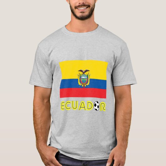 ecuador voetbal t-shirt (Voorkant)