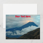  Ecuador-vulkaankaart (Voorkant / Achterkant)