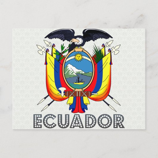 Ecuador wapenstilstand briefkaart (Voorkant)