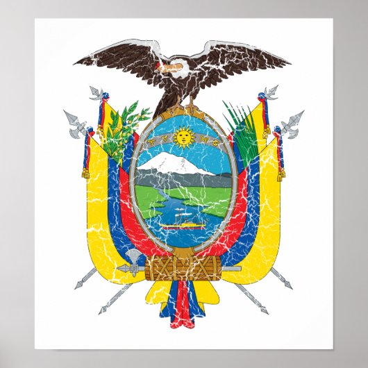 Ecuador - wapenstilstand poster (Voorkant)