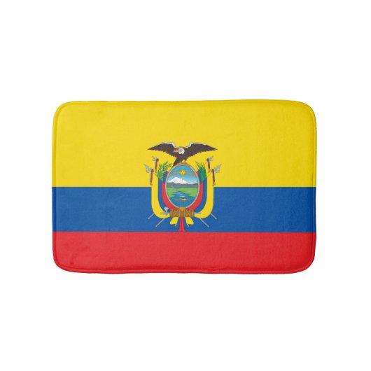 Ecuadoraanse vlag badmat (Voorkant)