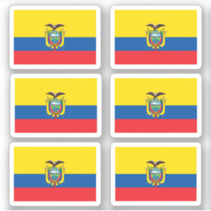 Ecuadoraanse vlag sticker