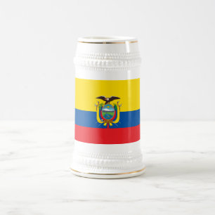 Ecuadorese vlag bierpul