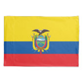 Ecuadorese vlag kussensloop (Achterkant)