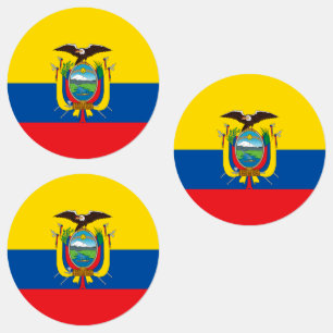 Ecuadorese vlag labels