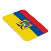 Ecuadorese vlag magneet (Rechterzijde)