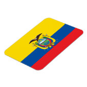 Ecuadorese vlag magneet (Linkerzijde)