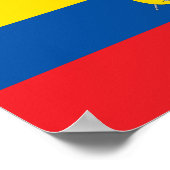 Ecuadorese vlag poster (Hoek)