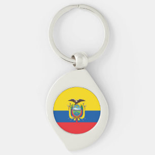 Ecuadorese vlag sleutelhanger