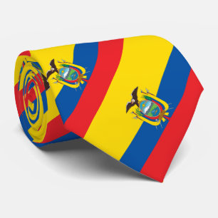 Ecuadorese vlag stropdas