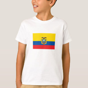 Ecuadorese vlag t-shirt