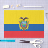 Ecuadorese vlag tissuepapier (Craft)