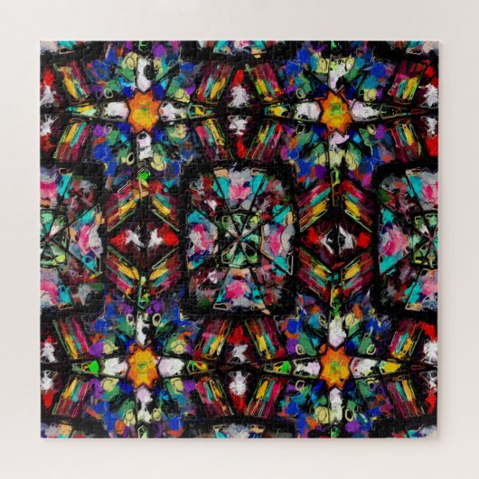 Ecuadoriaans Glas in lood Legpuzzel (Horizontaal)