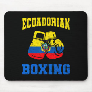 Ecuadoriaanse boxing Ghandschoenen Ecuador Pride B Muismat