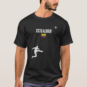 Ecuadoriaanse vlag en Ecuador Football T-shirt