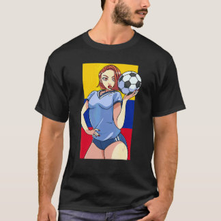 Ecuadoriaanse Voetbalfan Voetbal Ecuador Trots Lat T-shirt