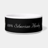 Écuelle 100% Siberian Husky Huskybild (Devant)