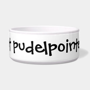 Écuelle "A obtenu Pudelpointer ?" Cuvette de chien
