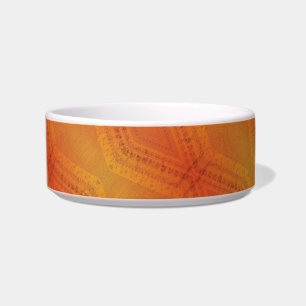Écuelle Acceptation Motif de Shibori rouge orange jaune