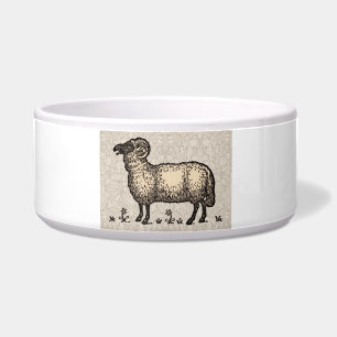 Écuelle Agneau de mouton Vintage animal de ferme