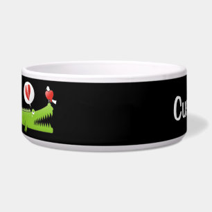 Écuelle Alligator dans Love Bowl