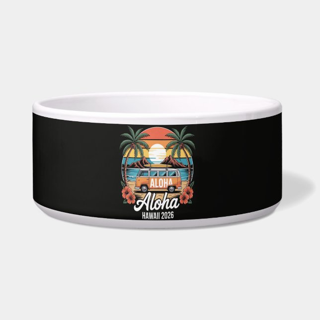 Écuelle Aloha Hawaï 2026 (Devant)