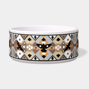 Écuelle Amérindien Crow Pet Bowl