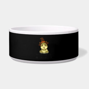 Écuelle Amusante mignonne Casquette de sorcière de porc de