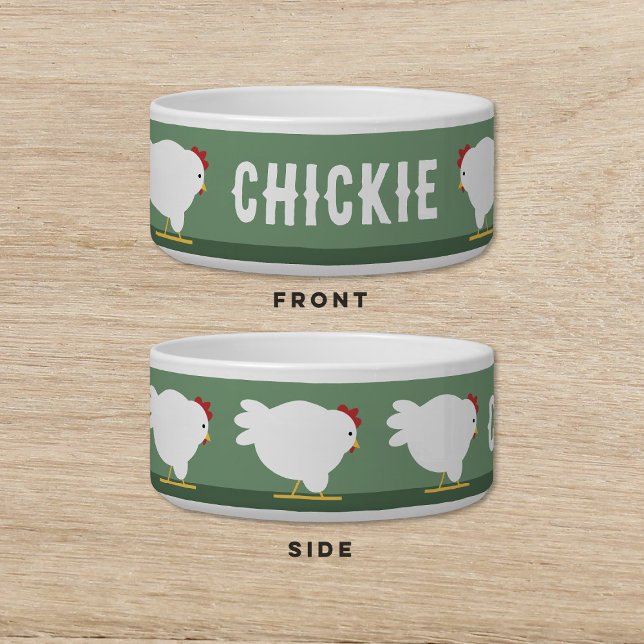 Écuelle Animal de chat de chien de poulet (Créateur téléchargé)