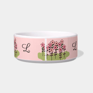 ÉCUELLE ANIMAL FAMILIER CHIC_BOWL_GIRLY PINK/GREEN