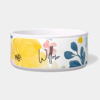 Aquarelle brillante Motif floral